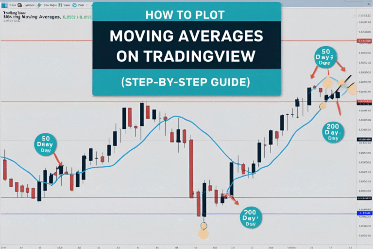 plot moving averages on TradingView